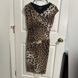 Roberto Cavalli Cheetah Print Dress